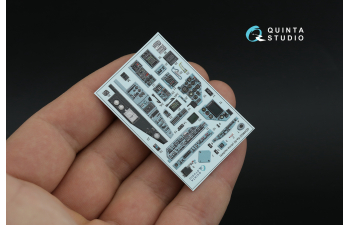 3D Декаль интерьера кабины Ка-50 (серо-голубые панели) (arma models)