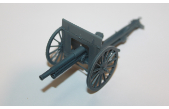 Сборная модель Полевая скорострельная пушка обр. 1902 г. со щитом