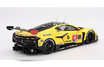 CHEVROLET Corvette Z06 Gt3.r 5.5l V8 Pratt Miller Motorsports №4 Imsa 24h Daytona (2025) Nicky Catsburg - Tommy Milner Nico Varrone, Yellow Black