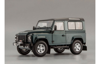 LAND ROVER Defender 90, antree green with black roof