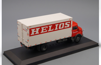 MERCEDES-BENZ L 1113 фургон "HELIOS" (1969), white / red