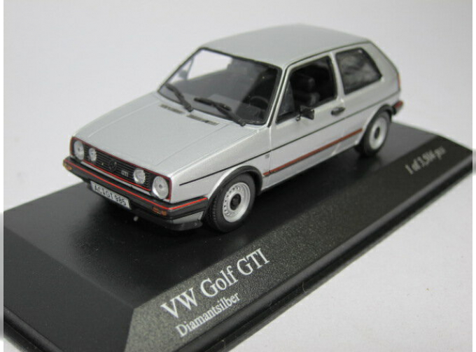 VOLKSWAGEN Golf GTI (1985), silver