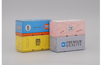 Контейнер металлический, розовый