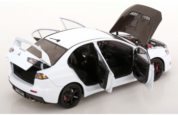 MITSUBISHI Lancer Evo X, white carbon