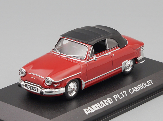 Panhard PL 17 Cabriolet (red)