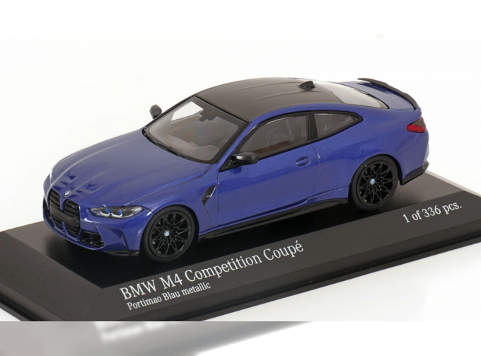 BMW M4 Competition Coupe (2020), blue metallic