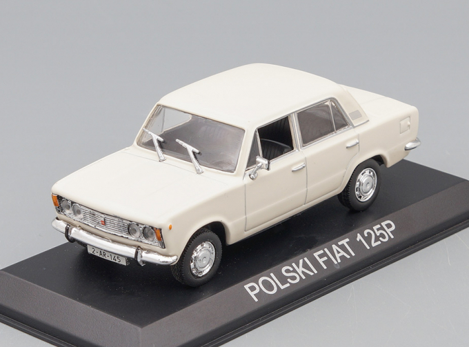 FIAT Polish 125p, Masini de Legenda 27, белый