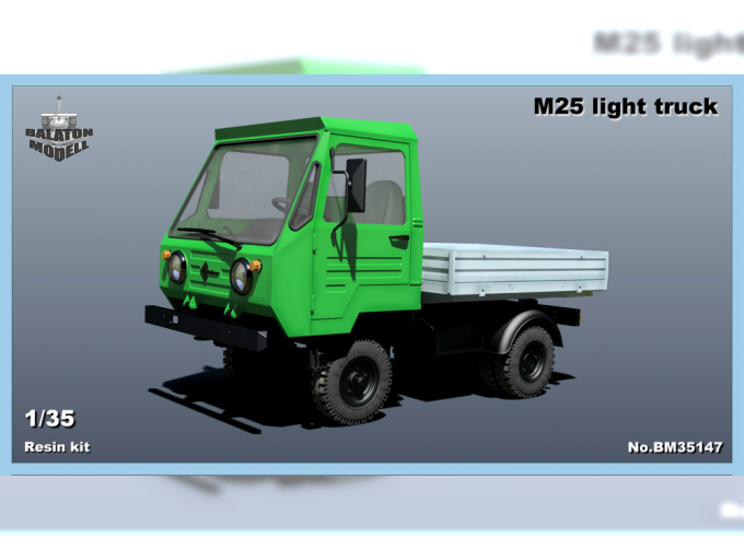 Сборная модель Мультикар М25 / Multicar M25 light truck (BCC)