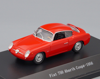 FIAT 750 Abarth Coupe 1956, red