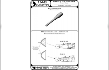 BAC/EE Canberra B.2/B.20. - Pitot Tube