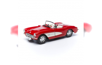 Сборная модель CHEVROLET Corvette (1957), red/white