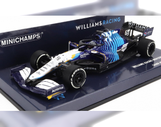 WILLIAMS F1 Fw43b Mercedes M12 Eq Power+ Team  Williams Racing №63 Saudi Arabia Gp (2021) George Russel, White Light Blue