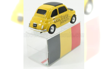 FIAT 500 Brums Belgio - Volle Petrole ! 2018, Yellow