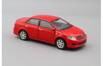 TOYOTA Corolla, red