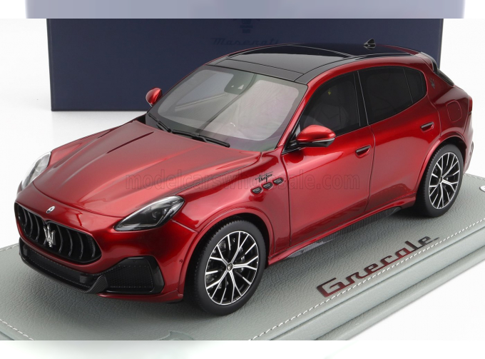 MASERATI Grecale Trofeo Suv (2023) - Con Vetrina - With Showcase, Rosso Granturismo - Red Met