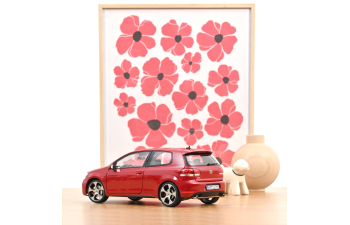 VOLKSWAGEN GOLF VI GTi (2009), orange