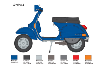Сборная модель PIAGGIO VESPA PX125 - PX150 (1978)