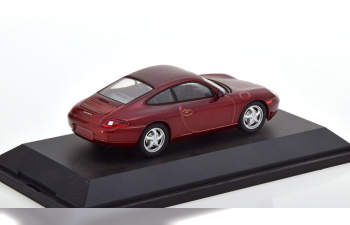 PORSCHE 911 (996) Coupe (1997), red metallic