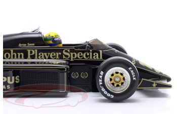 LOTUS 97T #12 GP Monaco Formula 1 Ayrton Senna (1985) + книга (1985)