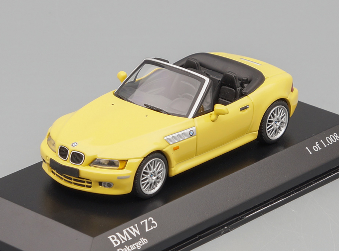 BMW Z3 Roadster (E36/7) facelift 1999 Yellow