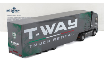 VOLVO Fh 500 Aero Truck Car Transporter T-way Truck Rental (2024), Grey