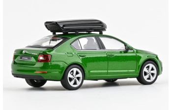 SKODA Octavia III (2012), green metallic