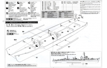 Сборная модель Эсминец ВМС Японии ISOKAZE "Super Detail", в комплект входит фототравление (Limited Edition)