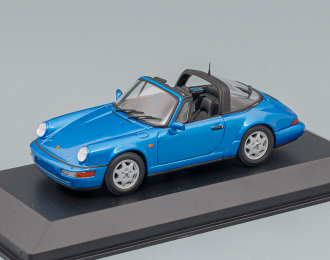 PORSCHE 911 964 Targa Cabriolet (1991), blue met