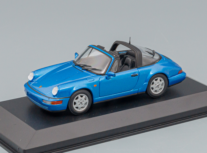 PORSCHE 911 964 Targa Cabriolet (1991), blue met