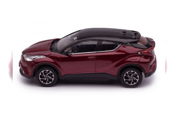 TOYOTA C-HR (Izoa) (2019), темно-красный металлик с черным