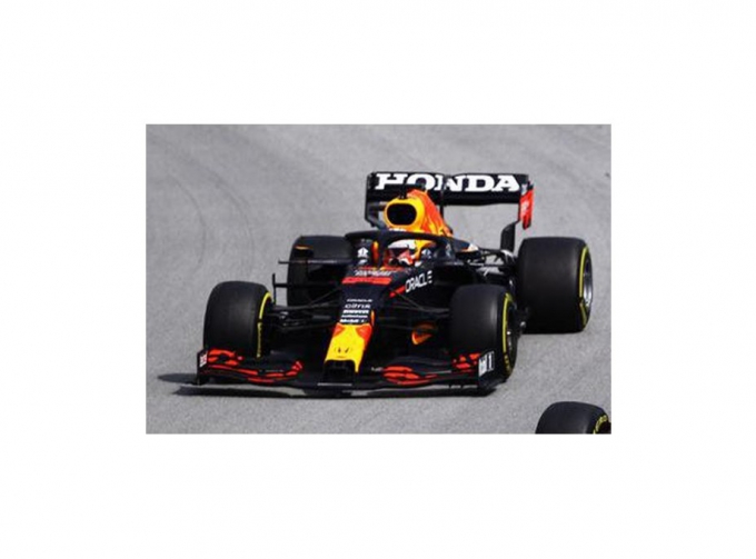 Red Bull Racing Honda RB16B #33 2nd Spanish GP 2021 M. Verstappen 100th GP with Red Bull Racing