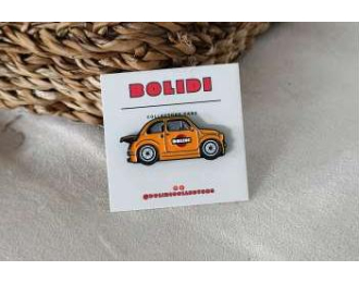 Значок Pin 1971 Abart 500, orange