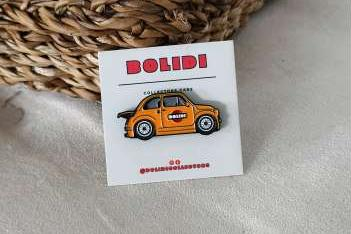Значок Pin 1971 Abart 500, orange