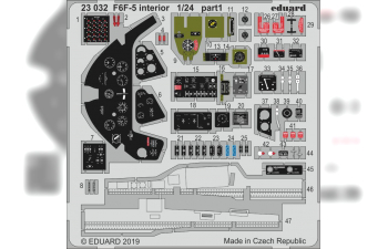 Набор фототравления F6F-5