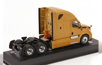 FREIGHTLINER Cascadia Tractor Truck 3-assi (2018), gold metallic