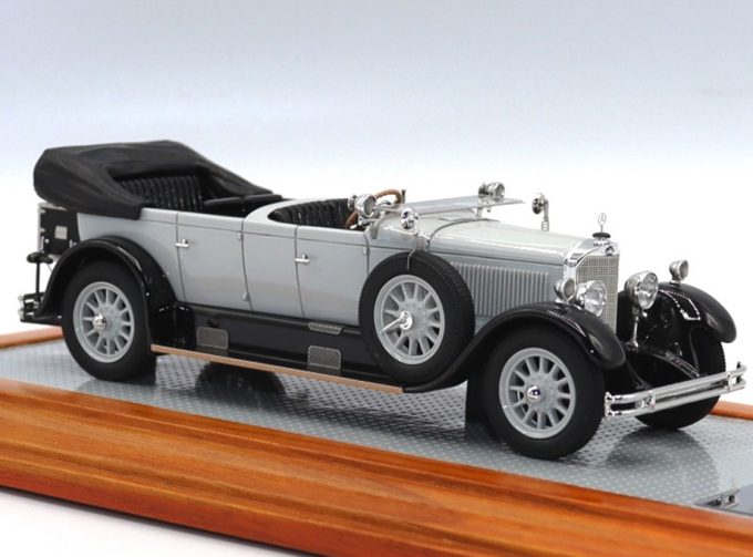 Mercedes-Benz 15/70/100 PS Typ 400 Tourenwagen 1924/1929 Opened Top grey wheels, Grey/Black