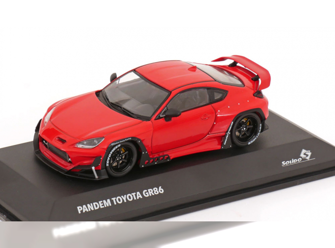 TOYOTA GR86 Pandem Coupe (2022), red metallic