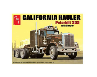 Сборная модель Peterbilt 359 California Hauler with Sleeper, plastic modelkit