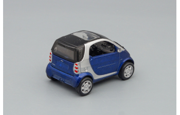 SMART ForTwo, blue / silver