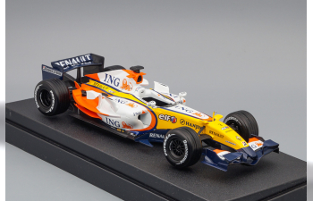 RENAULT F1 Team 2007 Show car, white / yellow / orange / dark blue