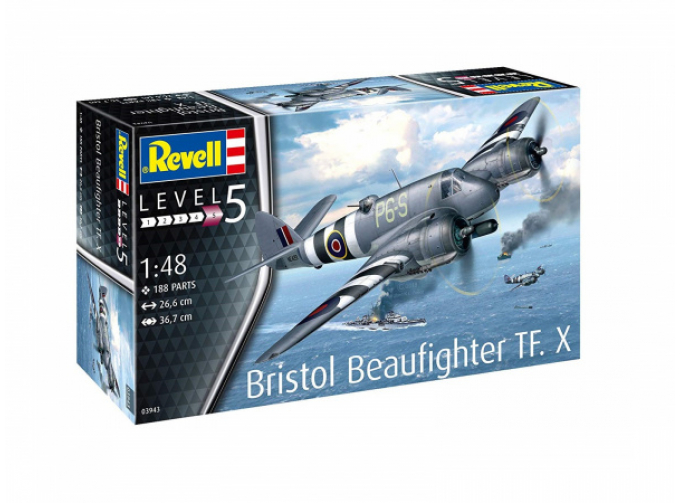 Сборная модель Bristol Beaufighter TF. X