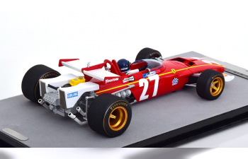 FERRARI F1 312b N 27 Belgium Gp (with Pilot Figure) 1970 Jacky Ickx, Red White