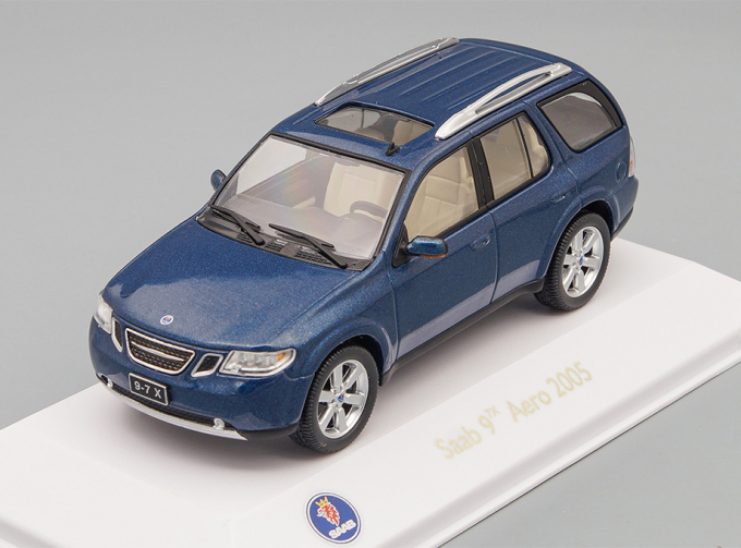 SAAB 9-7 X Aero 4x4 2005, blue