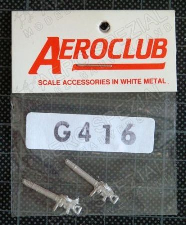 Аксессуары для моделей военной техники Пулемет Lewis 1914, 2 шт