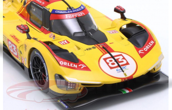 FERRARI 499P 4th 1812km Qatar WEC Robert Kubica, Robert Shwartzman, Yifei Ye (2024)