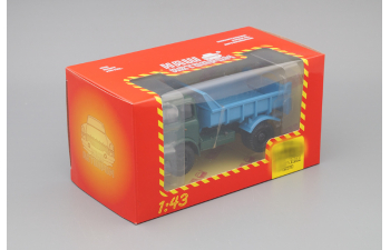 Минский-503А самосвал (1970), зеленый / голубой