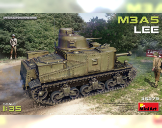 Сборная модель Танк M3A5 LEE