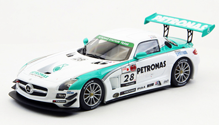 MERCEDES-BENZ SLS AMG GT3 28 Petronas Taikyu 2012, white