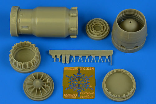 Набор дополнений MiG-23BN early exhaust nozzle - opened