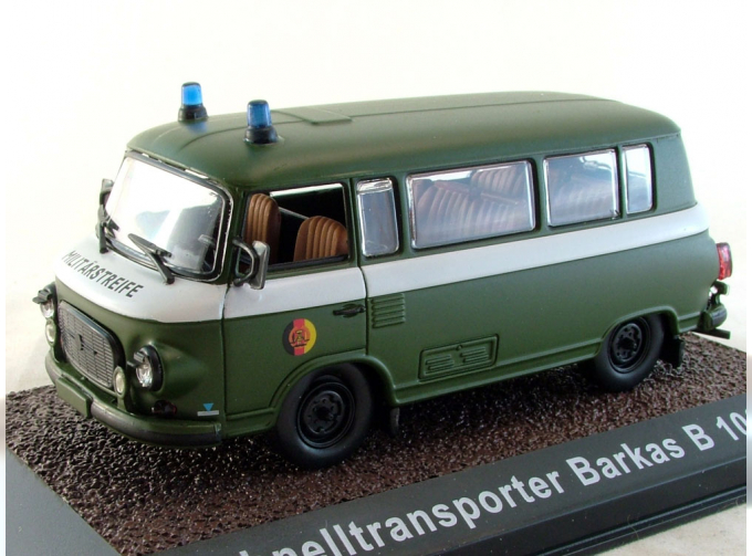 BARKAS B 1000KB Schnelltransporter, серия NVA-Fahrzeuge от Atlas Verlag, хаки